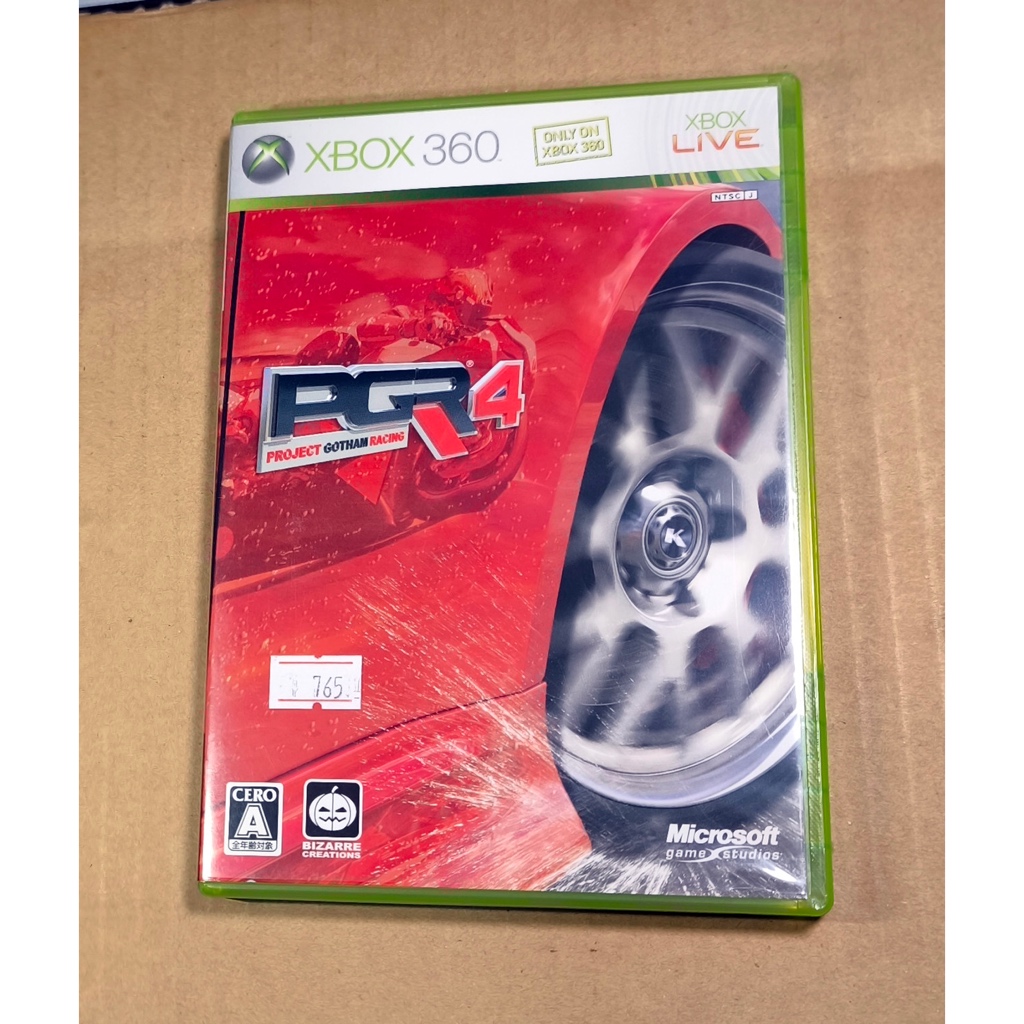 便宜賣！X-BOX 360日版遊戲- PGR 4 世界街頭賽車4（瘋電玩）