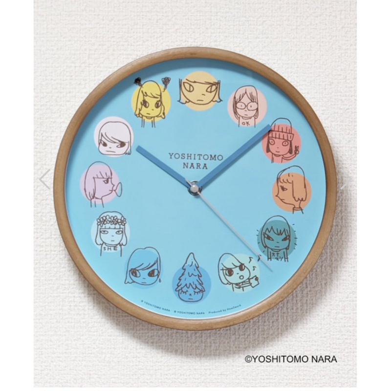 限量販售 奈良美智 YOSHITOMO NARA時鐘 Y.N. Clock