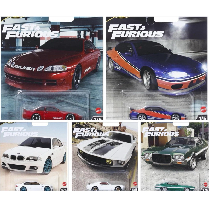 1/64 風火輪 玩命關頭 Fast & Furious 野馬 bmw m3 蒙娜麗莎 soarer s15 非 多美