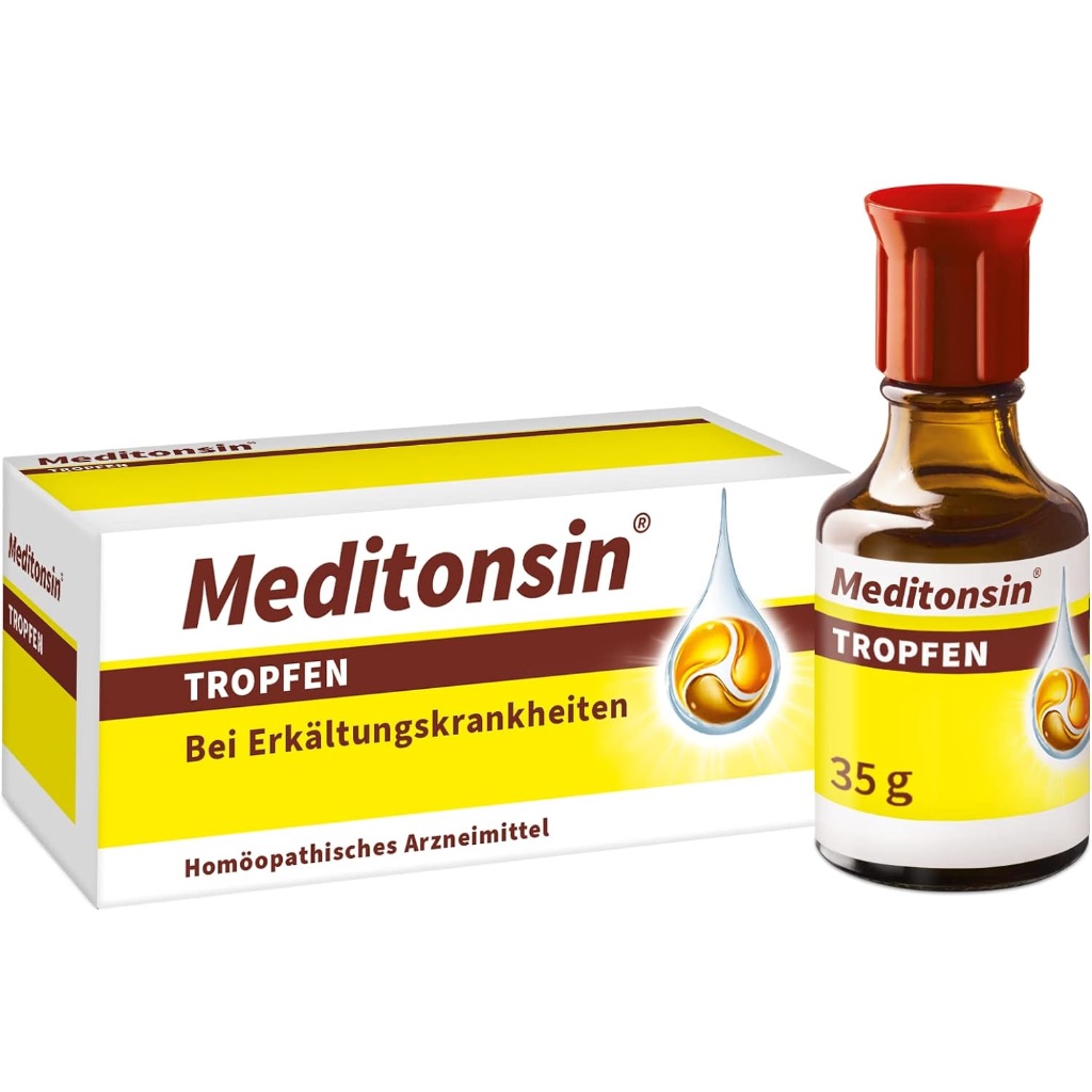 🚚預購🇩🇪德國Meditonsin 天然草本咽喉炎滴劑增強免疫力順勢療法