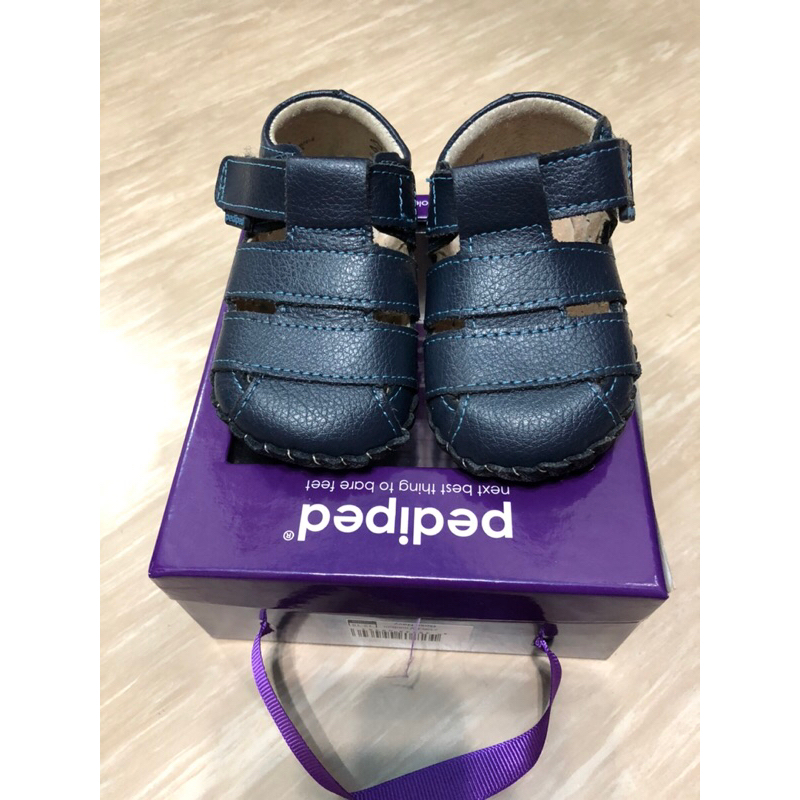 美國pediped Ross Navy 12-18m（二手）含盒子