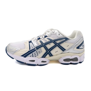 Asics GEL-NIMBUS 9 銀米白藍 運動 休閒鞋 女款 J2351 (1202-A278-108)