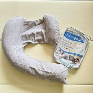 二手Dreamgenii 英國 夢妮 多功能孕婦枕 枕芯+枕套 側睡枕 哺乳枕