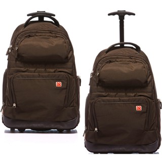 eeBag 三用輕巧拉桿旅行電腦袋 咖