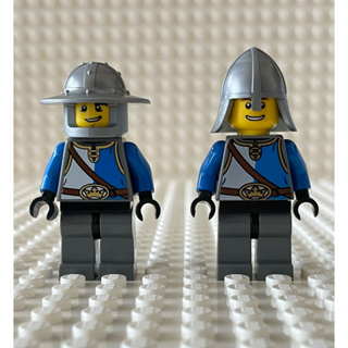 LEGO樂高 二手 絕版 城堡系列 70402 士兵 戰士 藍獅 盾牌 橢圓盾牌