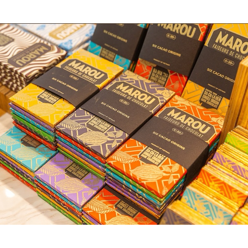 【現貨】MAISON MAROU - 越南精品巧克力 - 一組6片 80g