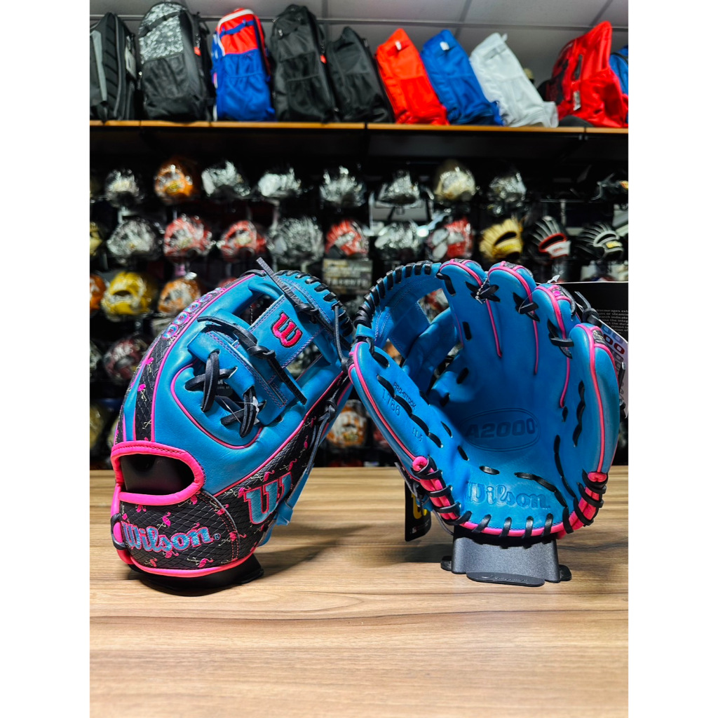 【熱火體育】Wilson A2000 1786 '24 三月限定款 接球手套 熱帶藍/紅鶴 11.5"