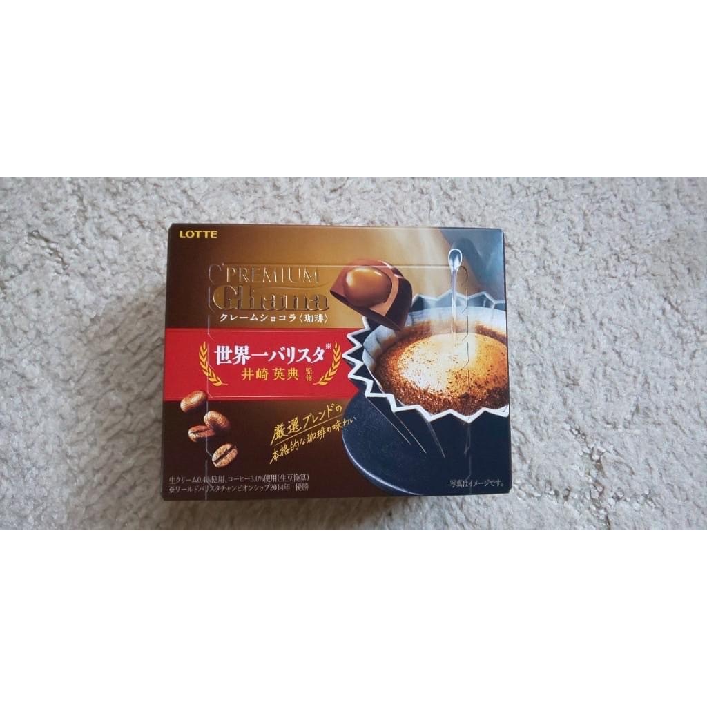 《小熊貝爾》現貨在台 日本LOTTE PREMIUM GHANA 兩款巧克力分別是 奶油咖啡 伯爵茶風味