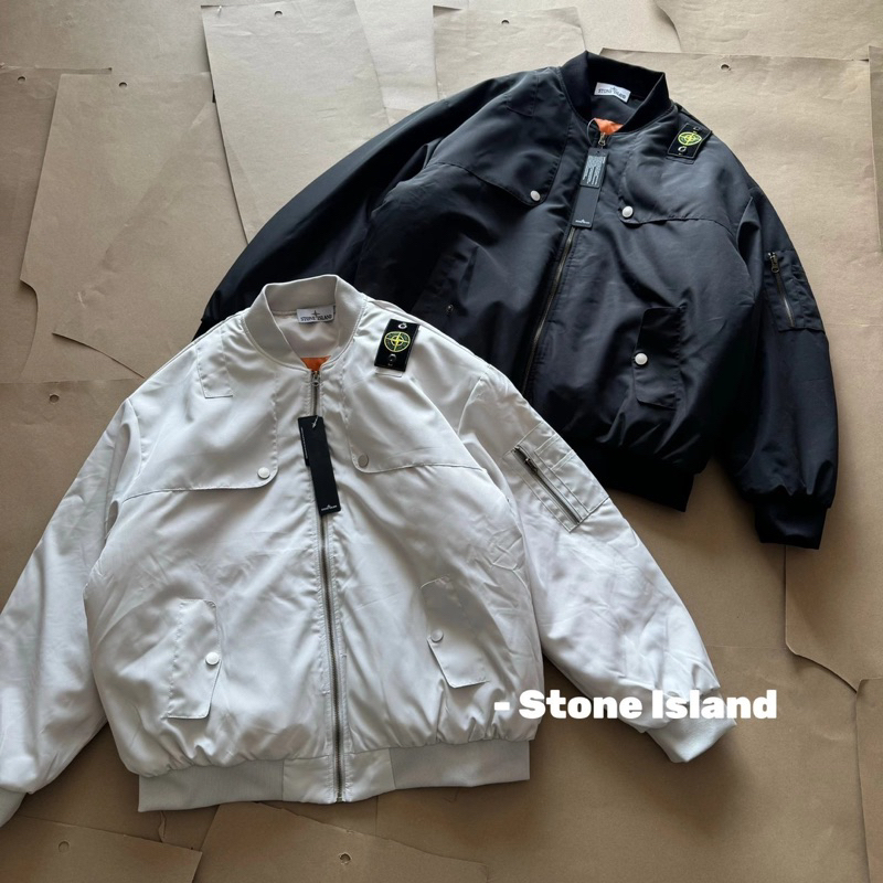 🔥老闆實拍🔥訂金 Stone 石頭 Island 立體 解構 飛行 棒球 外套 日內潮流服飾 男女款上衣 全新二手商品
