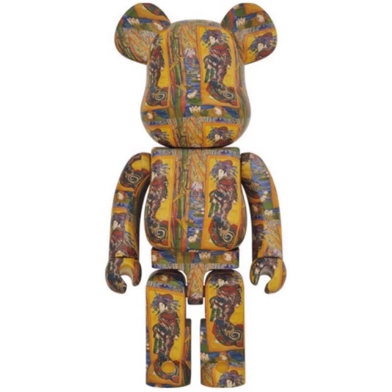 BLS • 僅拆檢 Be@rbrick 1000% Van Gogh Museum 梵谷 花魁 藝妓 藝伎 庫柏力克熊