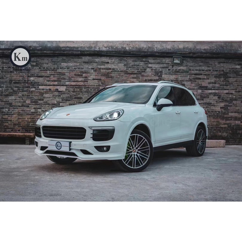 【亞諾車酷】Porsche Cayenne 9Y0 958.2 15-17 TKT 前下巴 後下巴