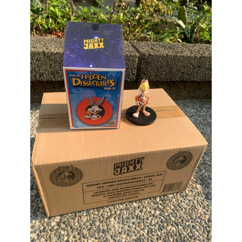 Mighty Jaxx Space Jam Figures 怪物奇兵半解剖系列盲盒公仔