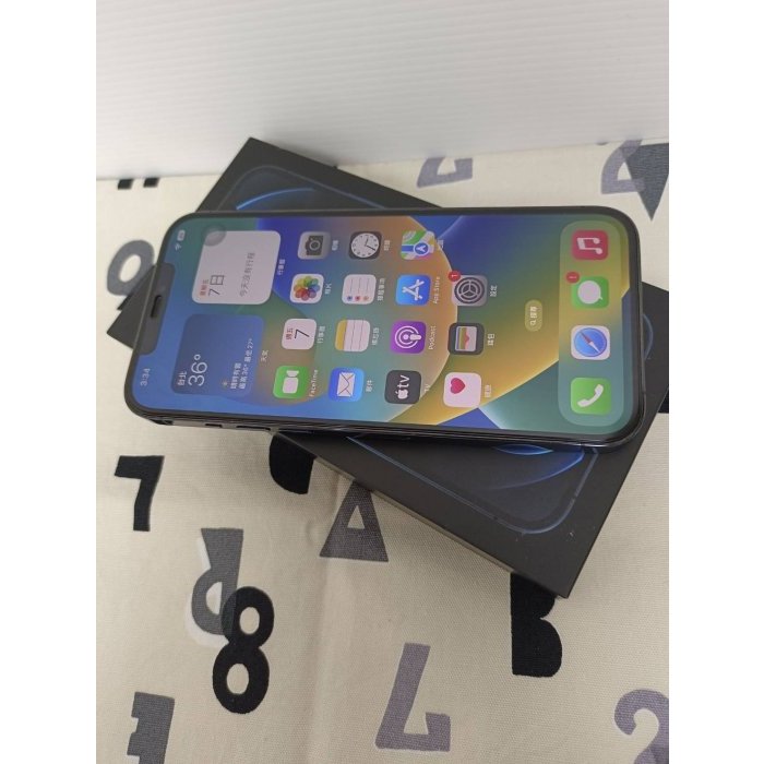 二手機-台揚通訊~APPLE iPhone 12 Pro Max (256GB) 6.7吋 ~太平洋藍 (63796)