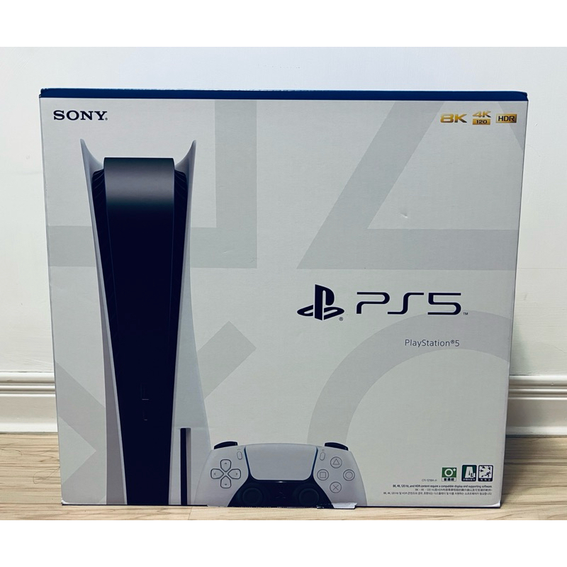 全新未拆 SONY PlayStation®5 PS5 光碟版 CFI-1218A01 主機 原廠保固2024/10