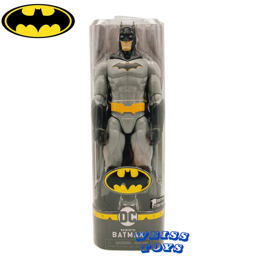 ★維斯玩具★ BATMAN 蝙蝠俠 灰色 12吋 可動公仔 玩具 DC 正義聯盟 全新現貨 不挑盒況 SPIN