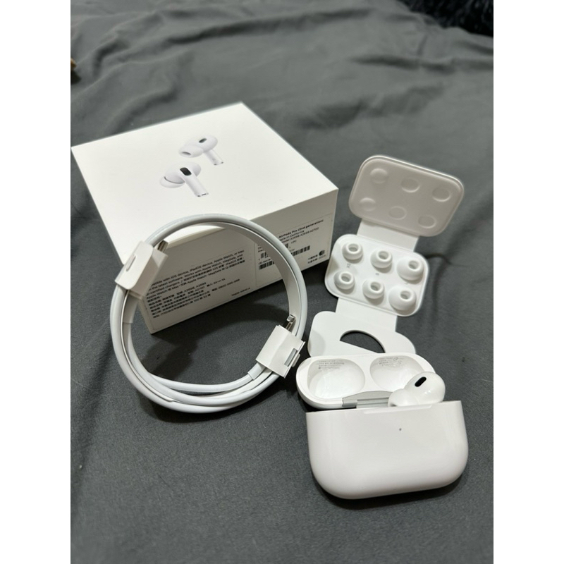 Apple 原廠AirPods pro2  超新耳機盒+右耳耳機 （ 附原廠耳塞 充電線