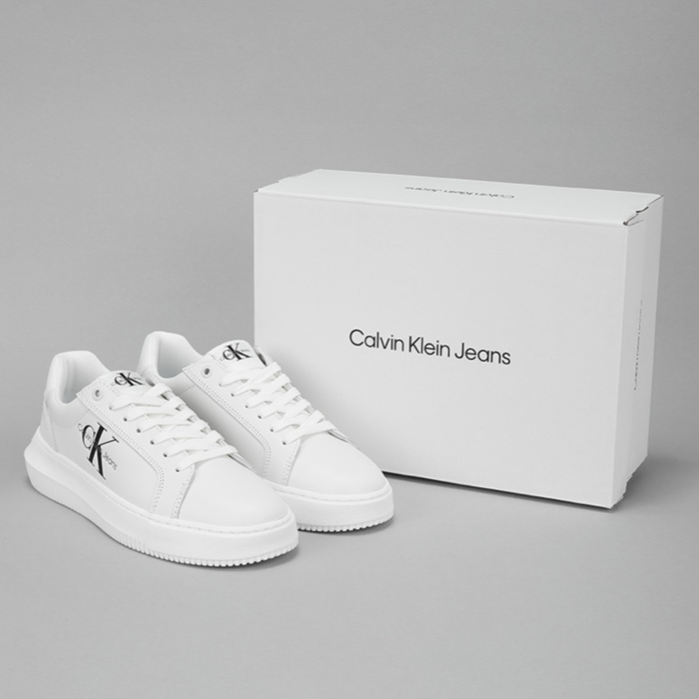 韓國代購🇰🇷 CK Calvin Klein Jeans 運動鞋 小白鞋 後底 增高  男女