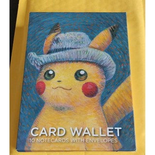 Pokemon Van gogh museum 代購 荷蘭 梵谷博物館 梵谷皮卡丘 收藏品 賀卡 Card wallet