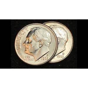 【全球郵幣】美國USA 1992年D記 1角10分10C鎳幣one dime 稀有羅斯福總統 AU