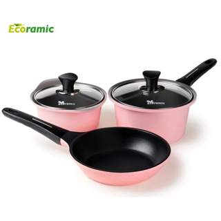 Ecoramic韓國時尚粉彩鍋組