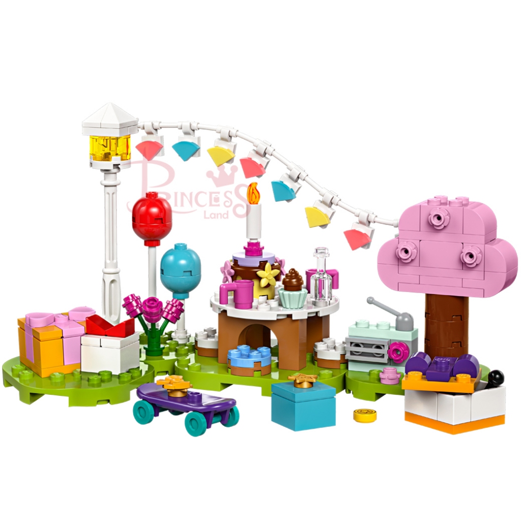 公主樂糕殿 樂高 LEGO 77046 拆售 場景 派對 櫻花樹 蛋糕 禮物 氣球 動物森友會