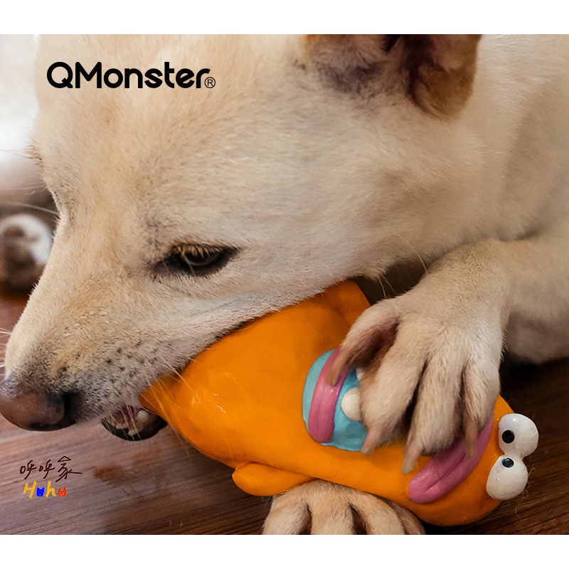 Qmonster 泥塑系列 怪可愛乳膠玩具 怪人發聲玩具