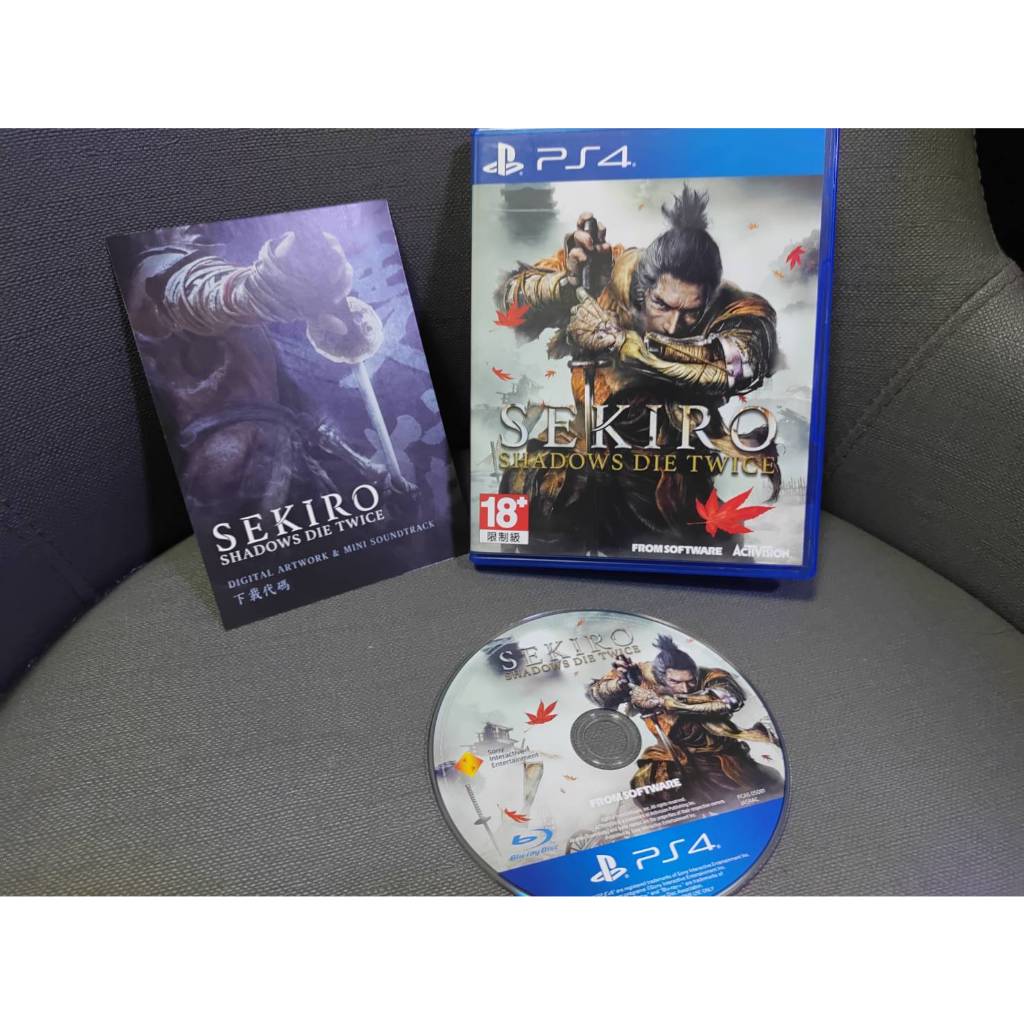 可玩可收藏 PS4實體遊戲 光碟 隻狼 暗影雙死 SEKIRO Shadows Dies Twice 中文版