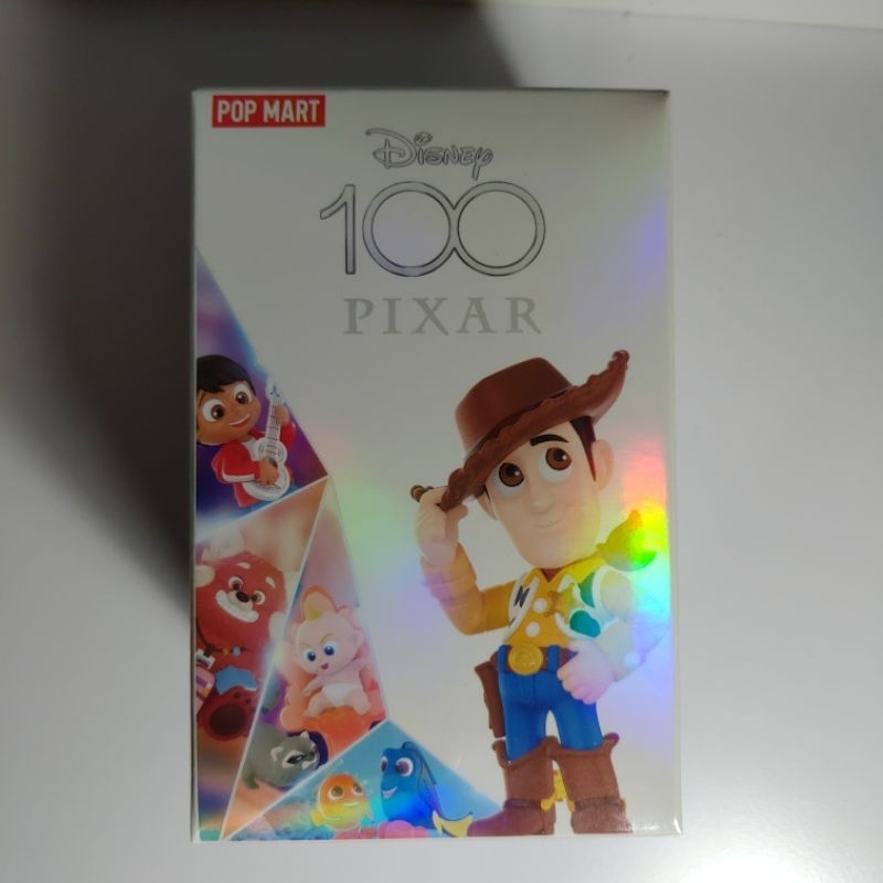 全新未開POPMART 泡泡瑪特-迪士尼100周年皮克斯系列-盲盒-盒玩-公仔
