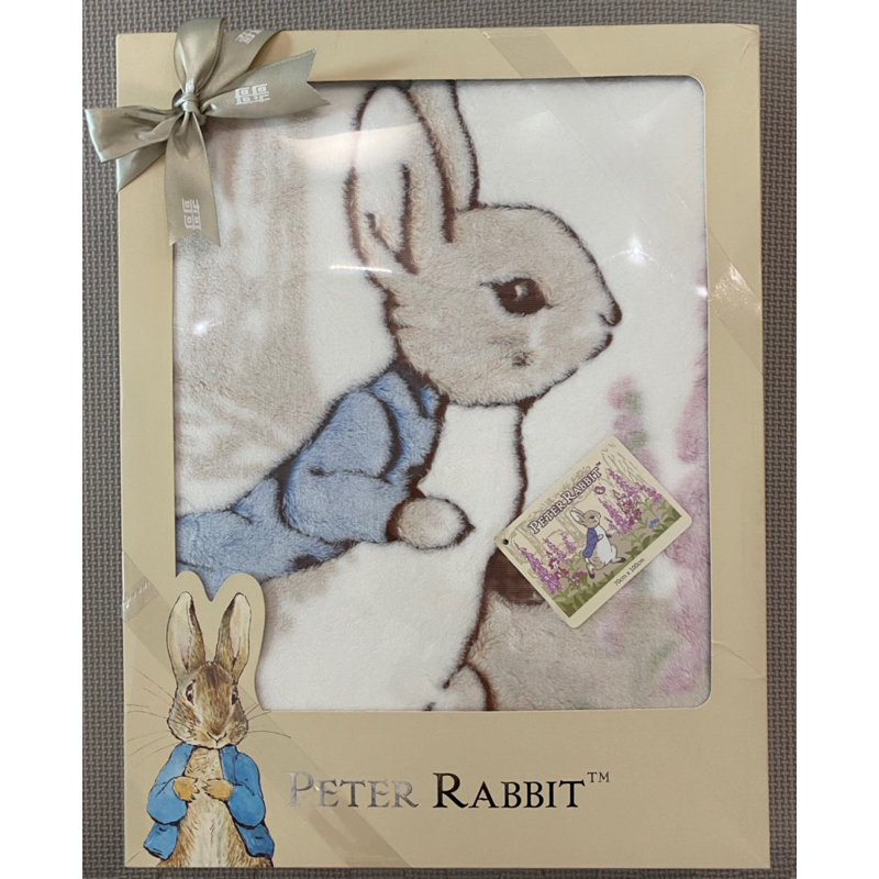 全新未拆封 奇哥 Peter Rabbit 比得兔毛毯(英倫小羊羔絨毯)