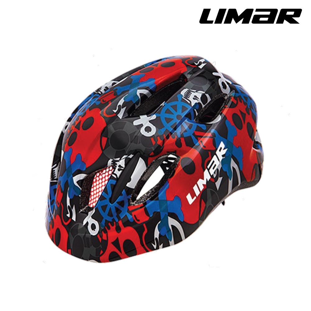Limar 兒童自行車用防護頭盔 KID PRO M 黑紅 / 自行車車帽 單車安全帽