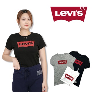 衝評 Levis 女短T 熱銷商品 現貨 短袖 T恤 上衣 寬鬆 短袖 圓領 飄逸 短T 17369 #7349