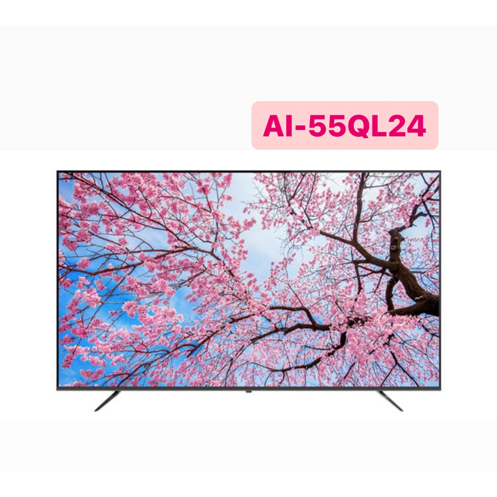 *東洋電器行*可議價*AIWA日本愛華55吋4K HDR Google TVQLED智慧聯網液晶顯示器AI-55QL24