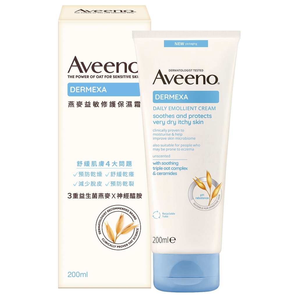 ◆汝的折扣小舖◆AVEENO 艾惟諾燕麥益敏修護保濕霜200ml