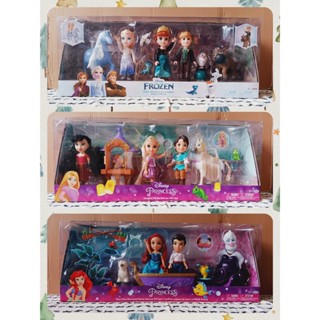 ❤現貨-全新品❤ 迪士尼 Disney 公主小小人偶豪華禮盒組 冰雪奇緣 小美人魚 長髮公主 好市多 Costco
