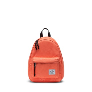 Herschel Classic™ Mini 後背包 休閒 日常輕量 迷你 向日葵印花 珊瑚橘 6.5L