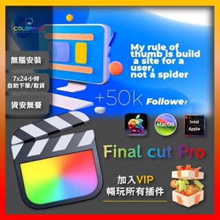 FCPX插件 3D卡通風格網站app推廣片頭模板 Final Cut Pro .MX23146
