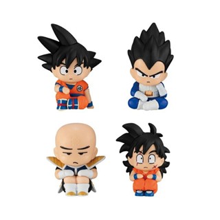 【日本 萬代 BANDAI 】七龍珠 苦惱等待中的坐姿 公仔 扭蛋 轉蛋 悟空公仔 toy 七龍珠扭蛋 日本扭蛋 貝吉塔