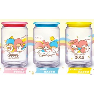 My Melody 美樂蒂 Little Twin Stars 雙星仙子 40週年 紀念限定造型 限量玻璃儲存罐 玻璃罐