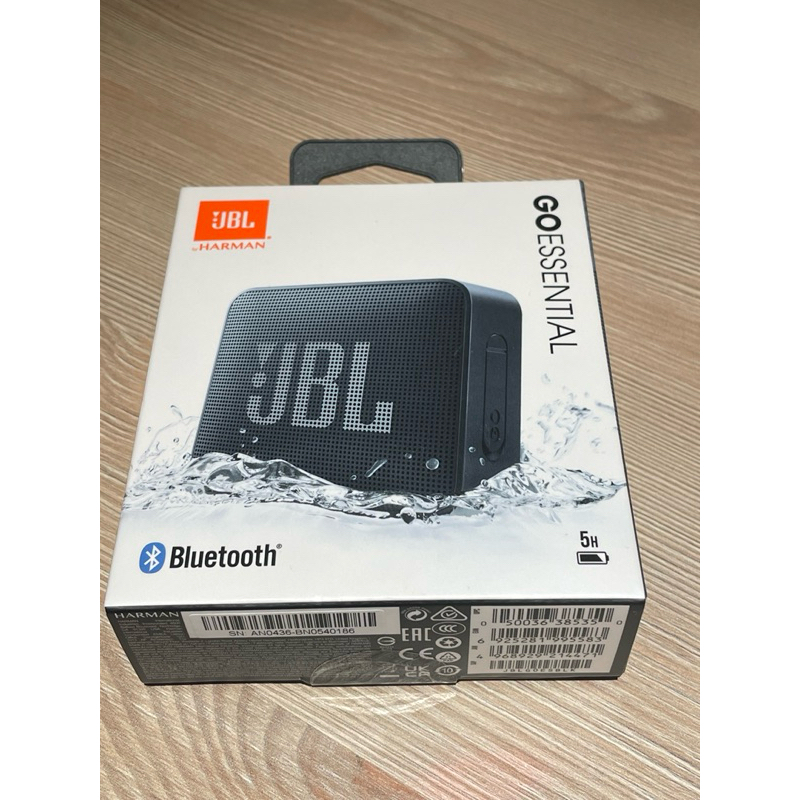 全新 免運 JBL Go Essential 可攜式防水喇叭(黑色)