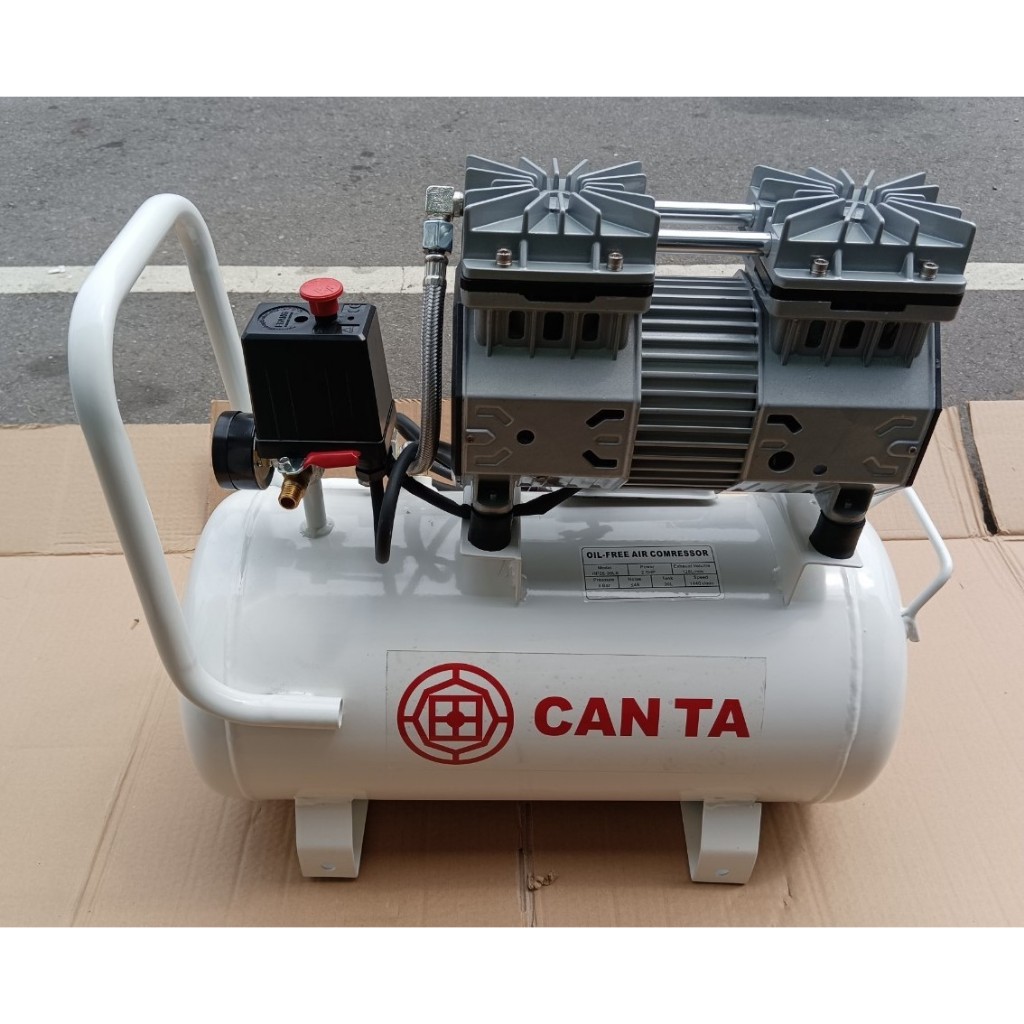 響磊企業社 2.5馬力 30公升 CAN TA 無油式空壓機 低分貝靜音款