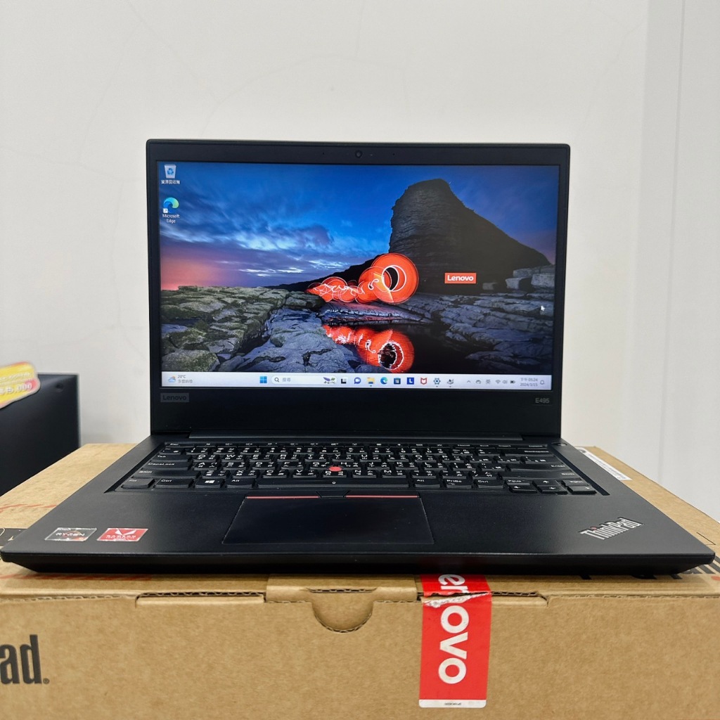 【艾爾巴二手】Lenovo E495 R7 3700U/32G/512GB+1TB #二手筆電 #錦州店 CGBDK