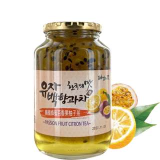 《柚和美》韓國蜂蜜百香果柚子茶(1kg)
