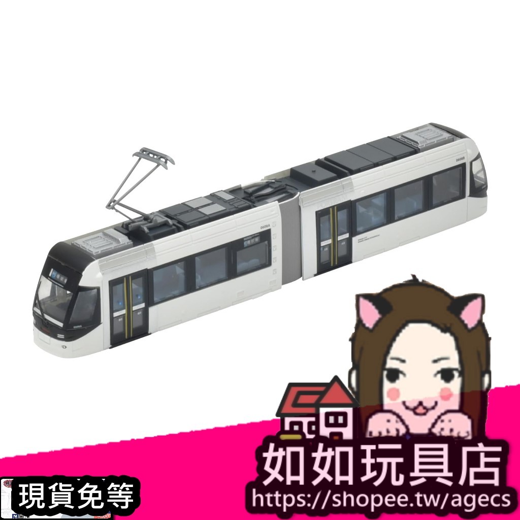 TOMYTEC ‎328087 富山地方鐵道 0600E形電車(LRT) 0608號車 (動力另售) N規1/150鐵
