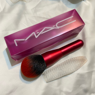 mac M.A.C 紅色散粉刷 1600元 很美！官網購入 全新！