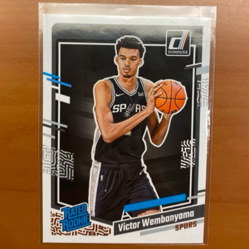 Victor Wembanyama 斑馬🦓 Panini Donruss RC 新人卡 NBA 球員卡