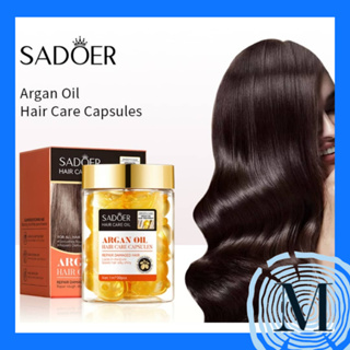 Sadoer Argan Oil Hair Capsules Vitamin Rambut *1 MKBT166