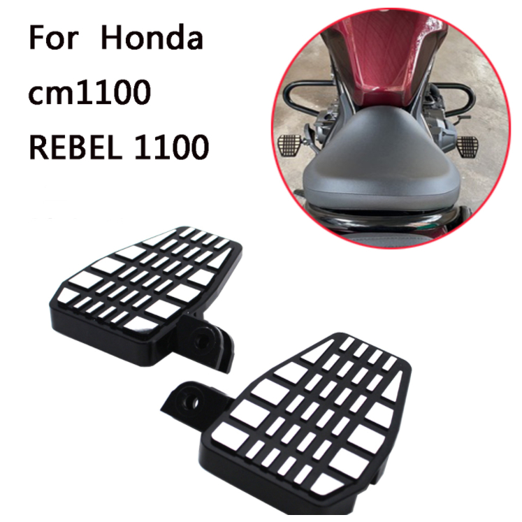Rebel 1100T MT前腳踏加大 適用於 Honda 叛逆者500改裝巡航腳踏板 CMX500  Rebel