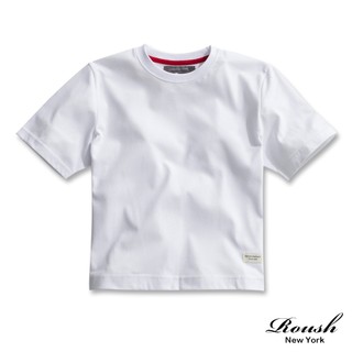 Roush - 女生寬鬆短版水洗短TEE【N912220】NG商品