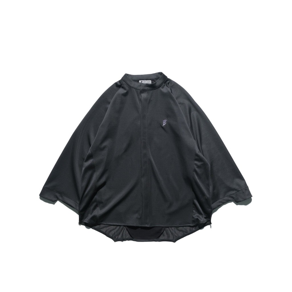 【P.COAST LAB 】OCTO GAMBOL Sukkiri Open Chest T-shirt (Black)