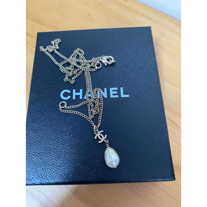 Chanel 雙C珍珠項鍊